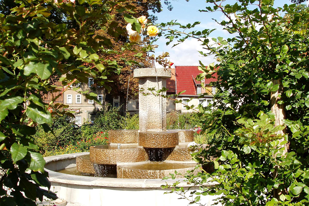 Brunnen im Puschkingarten