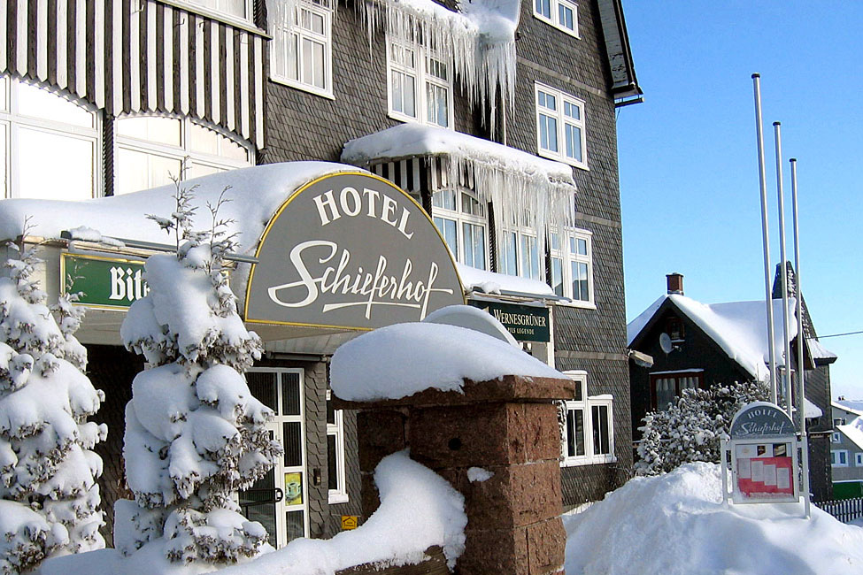 Hotel Schieferhof, Winteransicht
