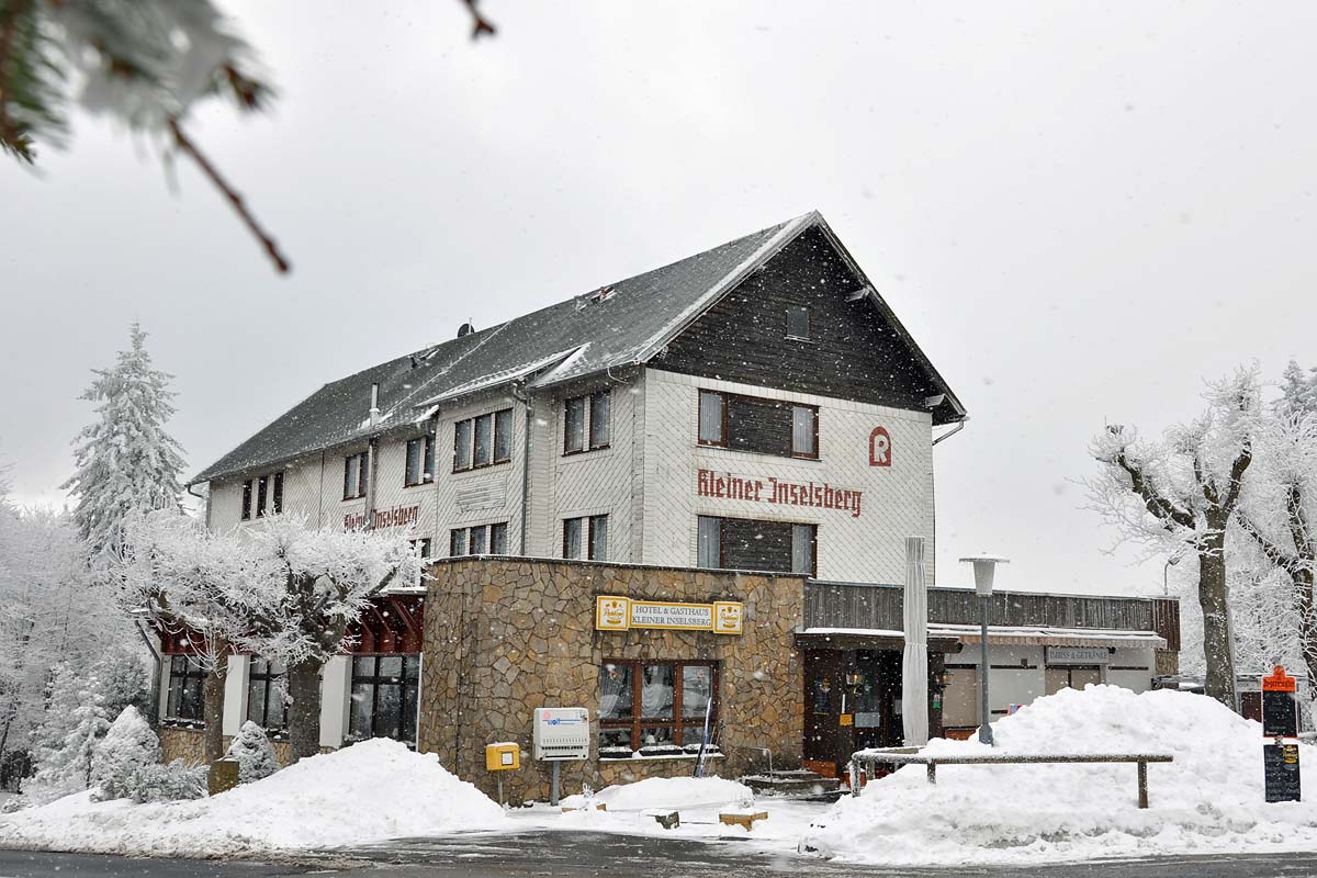 Hotel Kleiner Inselsberg, Winteransicht
