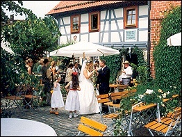 Hochzeitsfeier in der Klostermühle