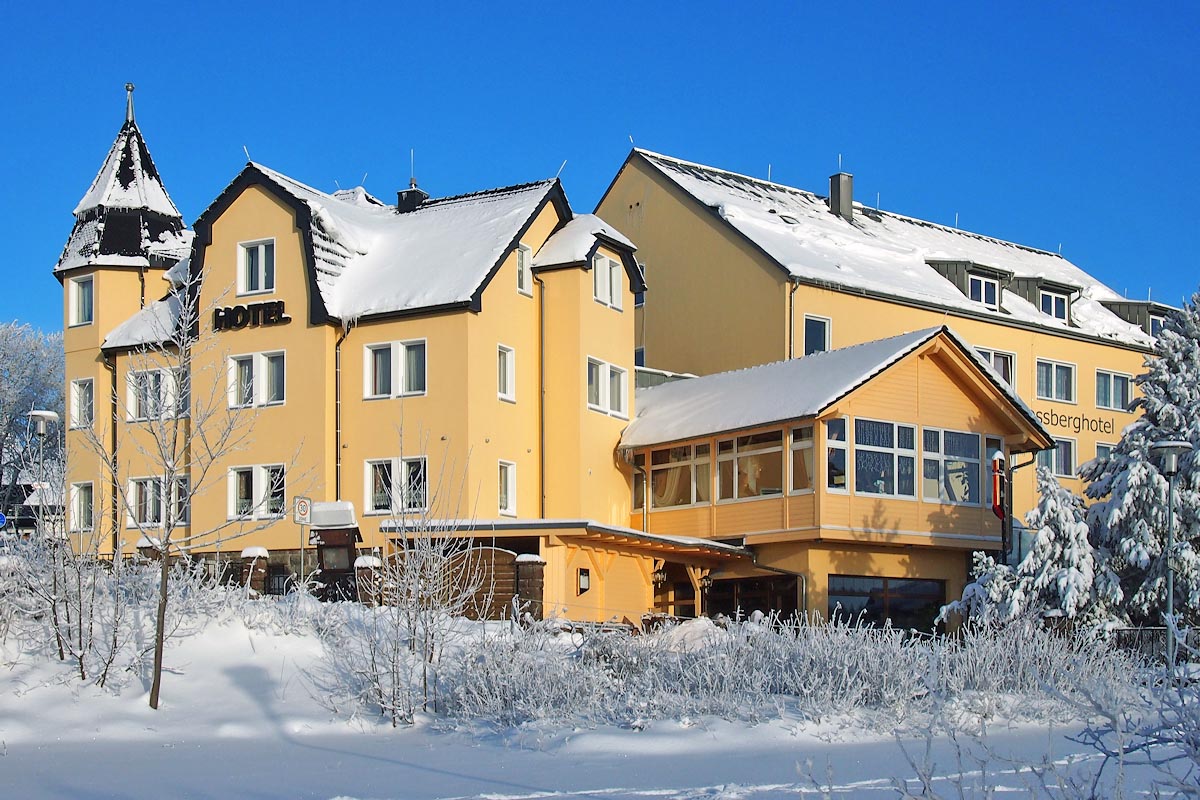 Schlossberghotel, Winteransicht