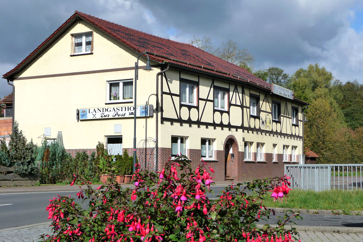 Landgasthof Zur Post. Almerswind