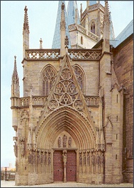Mariendom Erfurt, Triangel, Jungfrauenportal