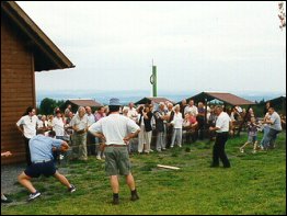 Tauziehen auf der Geba