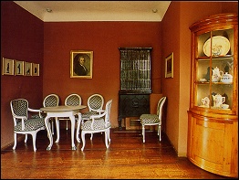 Jagdhaus Gabelbach, Goethezimmer