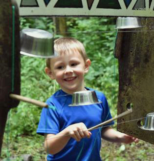 Klangpfad im Trusepark