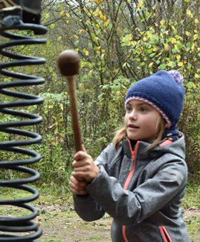 Klangpfad im Trusepark