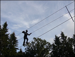 Kletterwald Saalburg