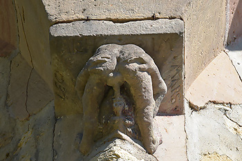 Leckarsch - Figur am Südwesterker