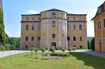 Rückseite vom Schloss Ettersburg