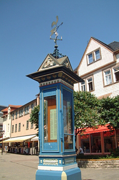 Wettersäule in Ilmenau