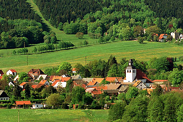Blick auf Bad Tabarz Blick auf Bad Tabarz