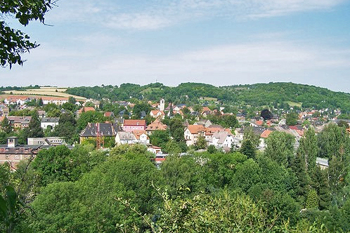 Blick auf Camburg