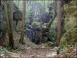 Die Kammerlöcher bei Angelroda