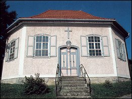 Die achteckige Kirche in Geba