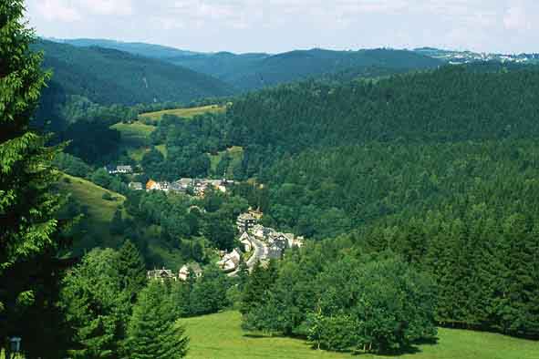 Blick auf Katzhütte