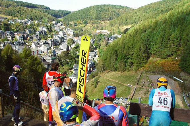 Skispringen am Marktiegel