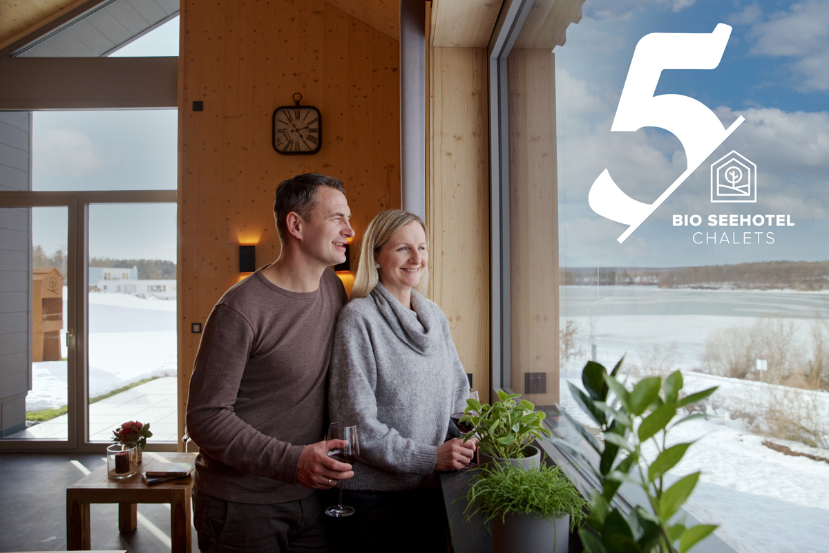 5 Jahre Bio-Seehotel Chalets