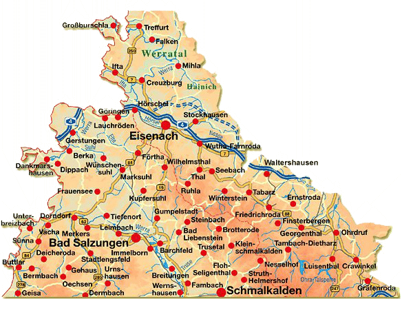 Nördlicher Thüringer Wald