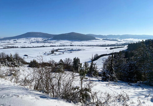 Winter in der Thüringer Rhön