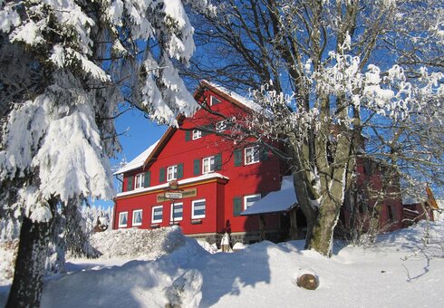 Winter am Berghotel Ebertswiese