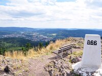 Blick vom Ruppberg auf Zella-Mehlis