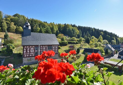 Blick von der Ferienwohnung