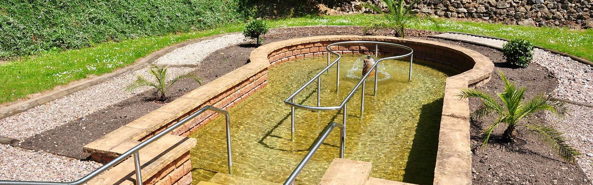 Kneipp-Wassertretbecken Bad Liebenstein