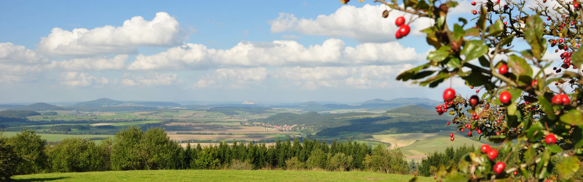 Landschaft in der Thüringer Rhön
