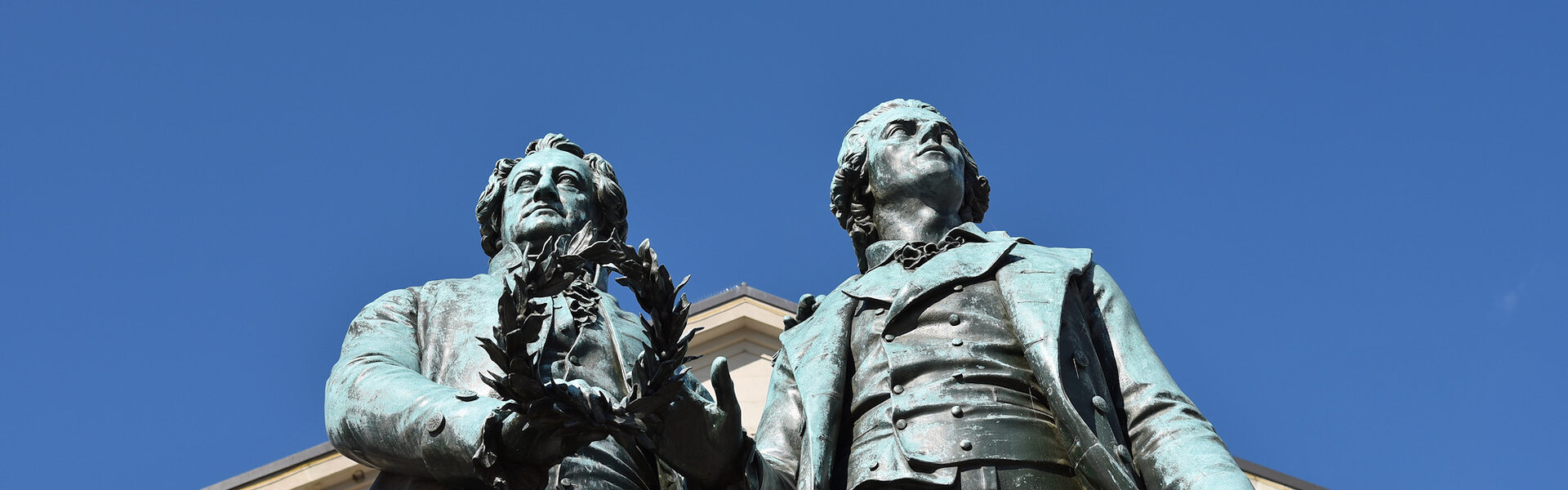 Goethe-Schiller-Denkmal in Weimar