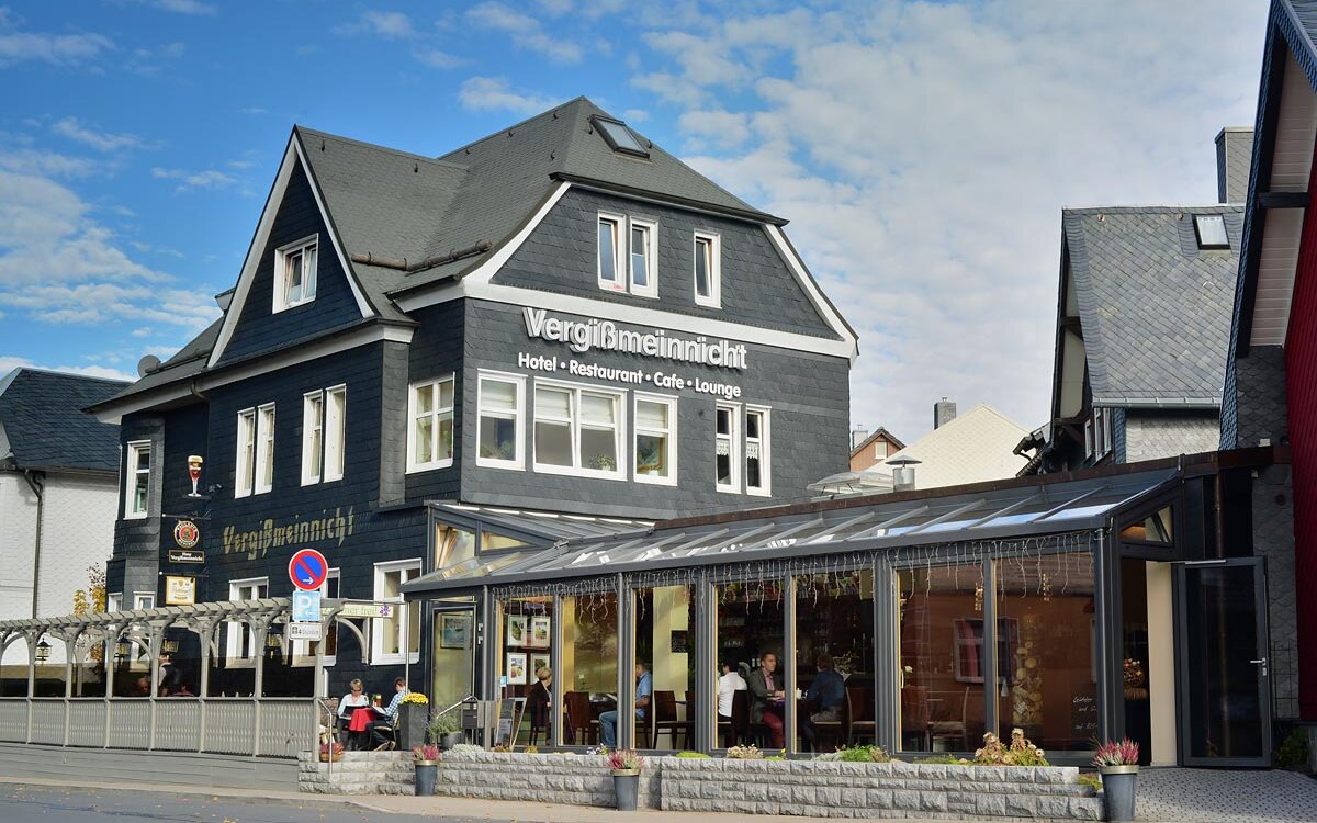 Hotel Haus Vergissmeinnicht im Sommer