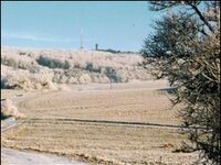 Blick zum Großen Inselsberg im Winter