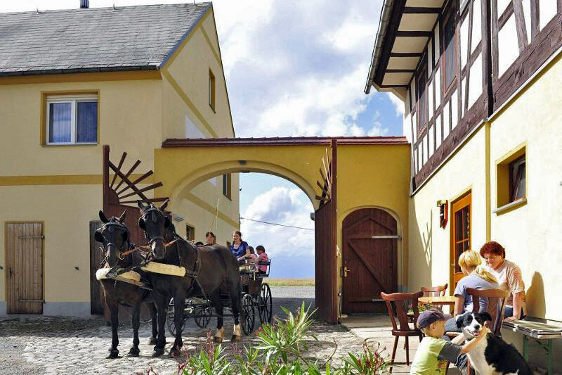 Gaststätte und Pension Kutscherstube, Korbußen