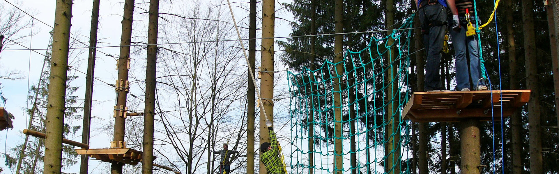 Kletterwald Saalburg