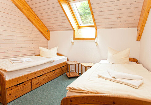 Blick in ein Ferienhaus