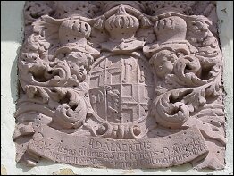 Detail am Barockschloss Dermbach