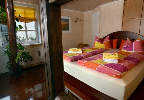 Zimmer mit Wasserbett