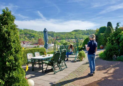 Terrasse mit Ausblick