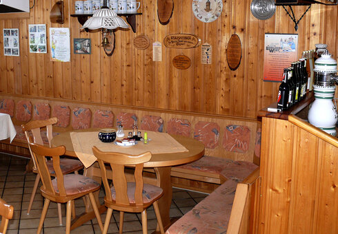 Blick in den Gastraum