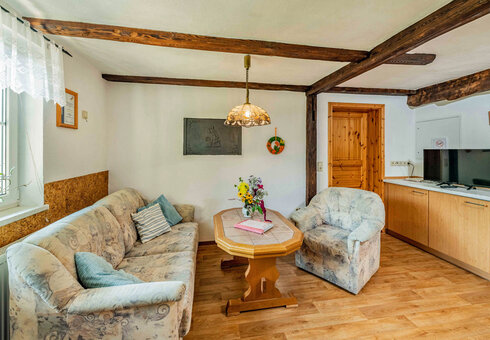 Blick in eine Ferienwohnung "Sieben Zwerge"