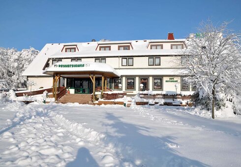 Waldhotel Rennsteighof im Winter