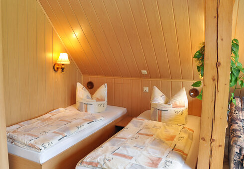 kleine Ferienwohnung (Schlafbereich)