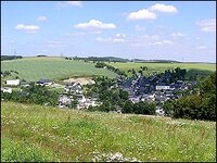 Blick auf den Ort Wurzbach