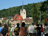 Blick auf die Marienkirche
