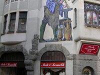 Straßenzug des Jugendstils