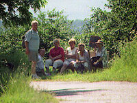 Wanderer zwischen Rennsteig und Rhön