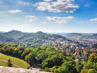 Blick auf den Ort Eisenach