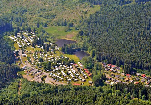 Campingplatz Paulfeld im Thüringer Wald