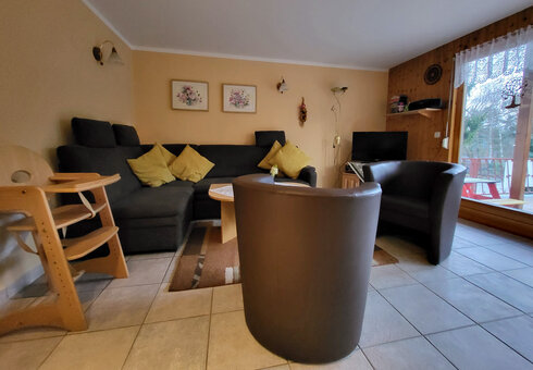 Blick in das Ferienhaus