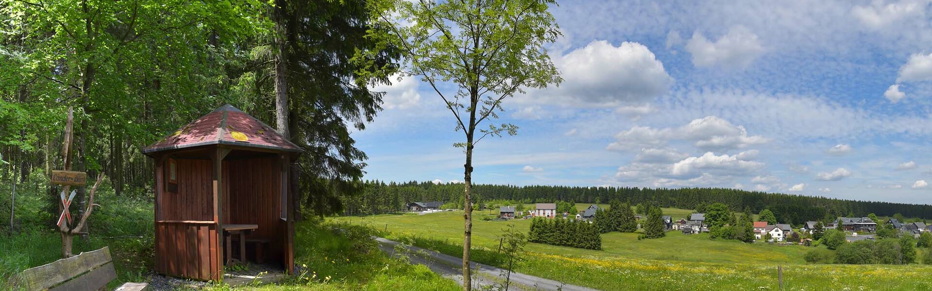 Siegmundsburg im Thüringer Wald